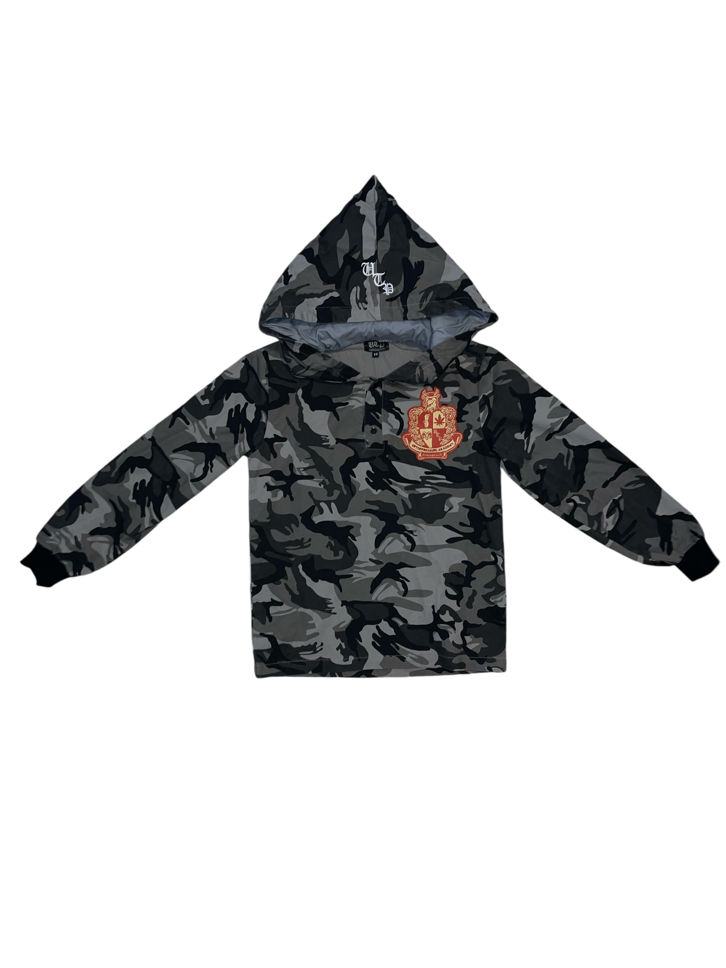 AKADEMY CONE HOOD RUGBY V2 SNOW CAMO