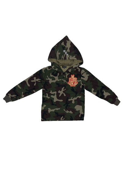 AKADEMY CONE HOOD RUGBY V2 WOODLAND CAMO