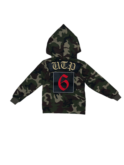 AKADEMY CONE HOOD RUGBY V2 WOODLAND CAMO