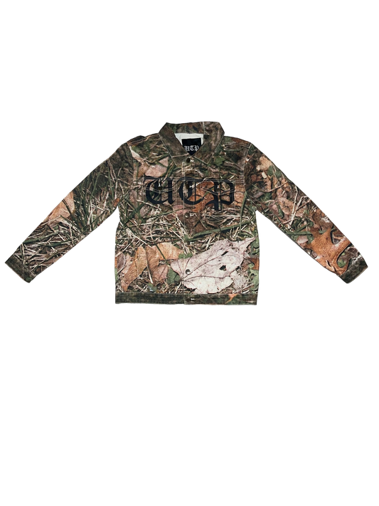 UTP "Forrestal Camo" Denim Trucker Jacket